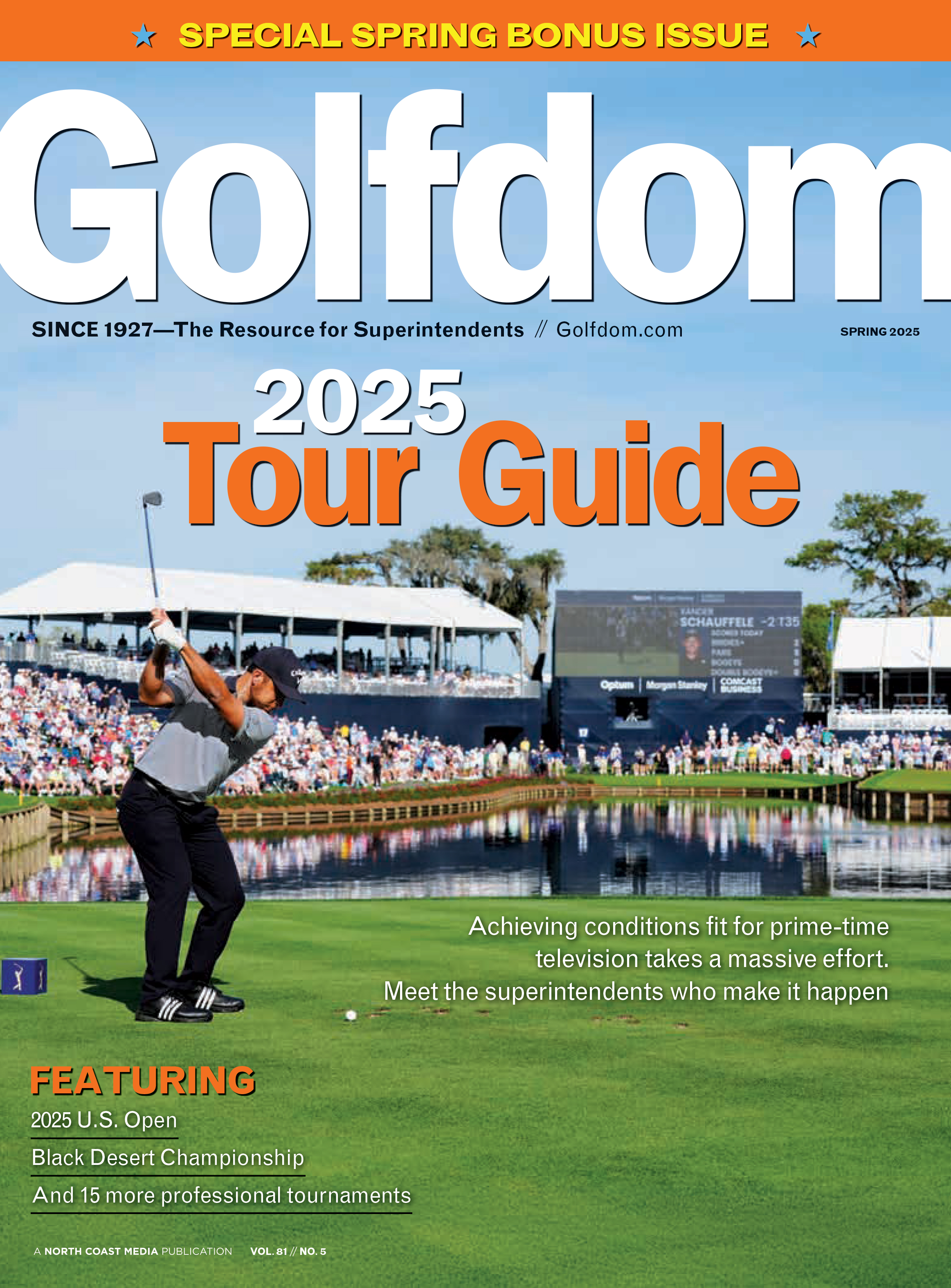 Tour Guide 2025 Cover photo by: associated press (Brian Spurlock/Icon Sportswire)