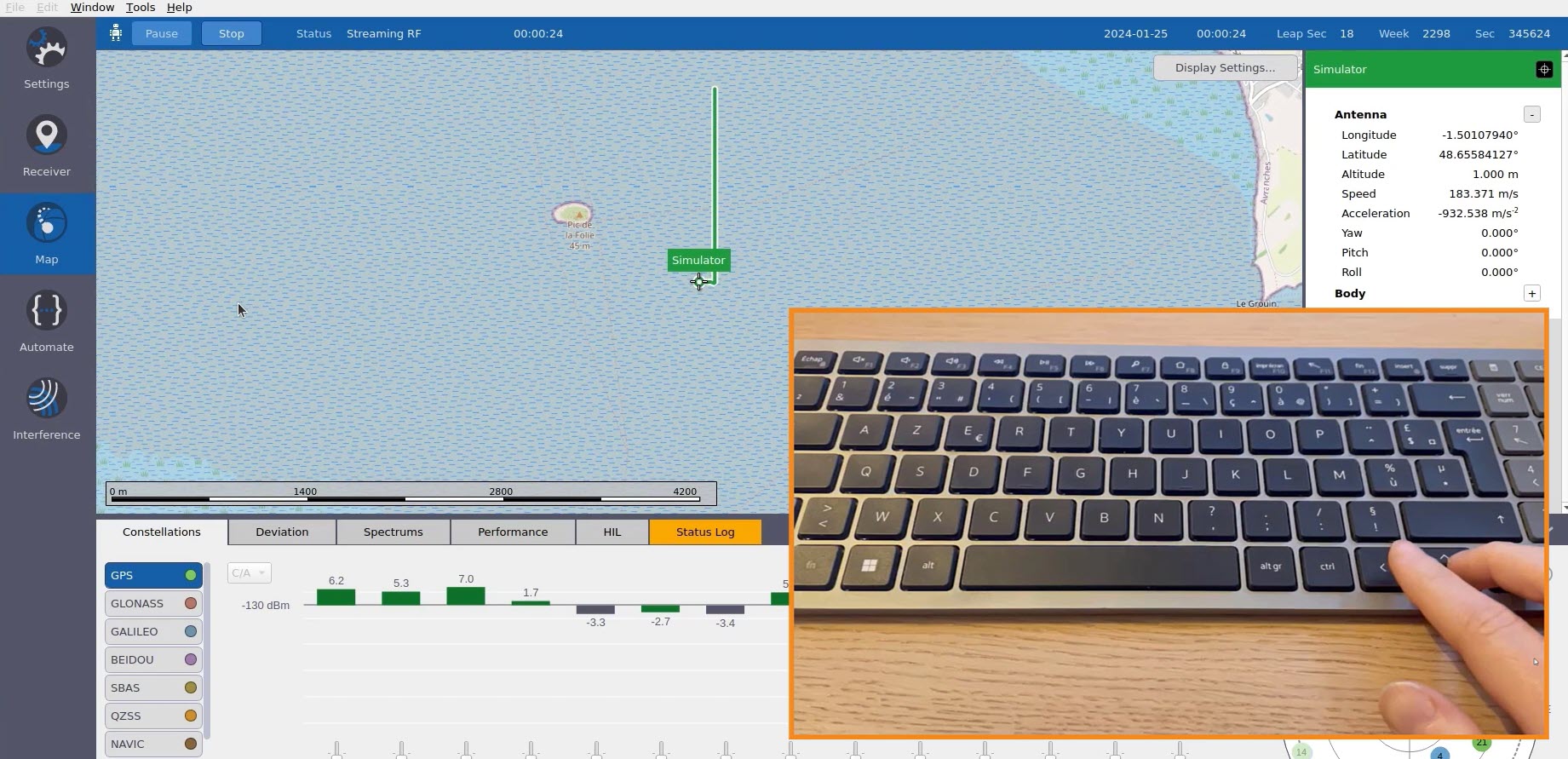 Skydel Software 2025 Hardware In The Loop